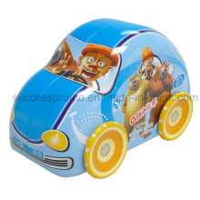 Medium Size Car Shaped Metal Tin Box